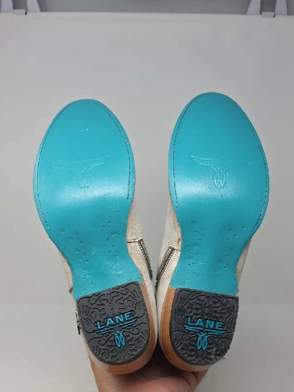 Lane Women's Monica Tall Western Boots - Round Toe Size 7.5